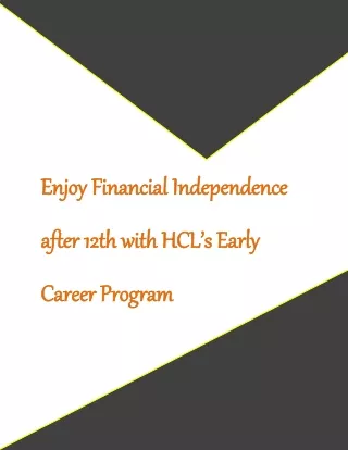 enjoy financial independence enjoy financial