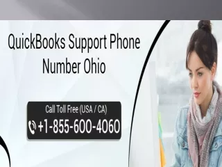QuickBooks Support Phone Number Ohio 1-855-6OO-4O6O