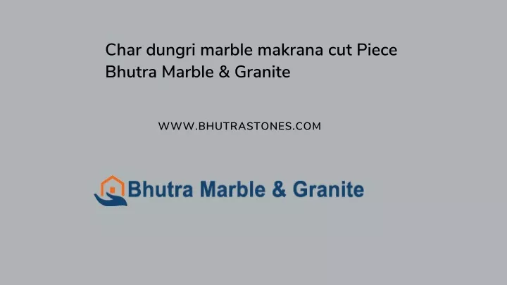 char dungri marble makrana cut piece bhutra