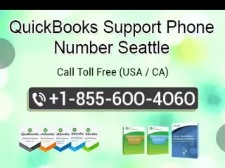 QuickBooks Support Phone Number Seattle 1-855-6OO-4O6O.