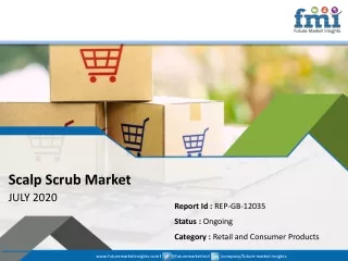 scalp scrub market july 2020