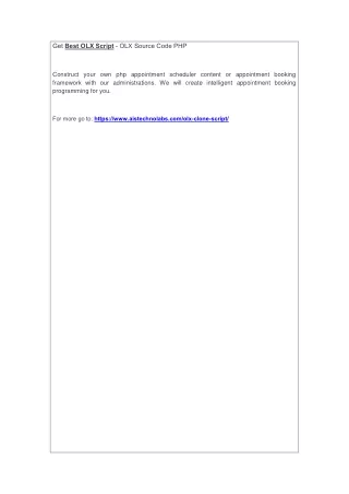get best olx script olx source code php