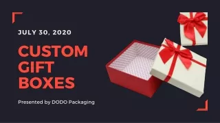 How to Elevate Your Brand With Custom Gift Packaging?