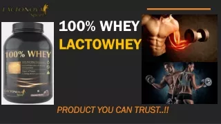 Whey Protein - 100% WHEY | Whey Protein for Weight Loss - Lactonovasport