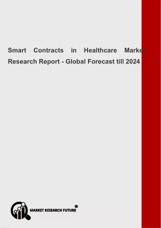 smart contracts in healthcare market research