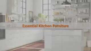 essential kitchen furniture