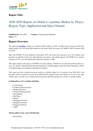 report title