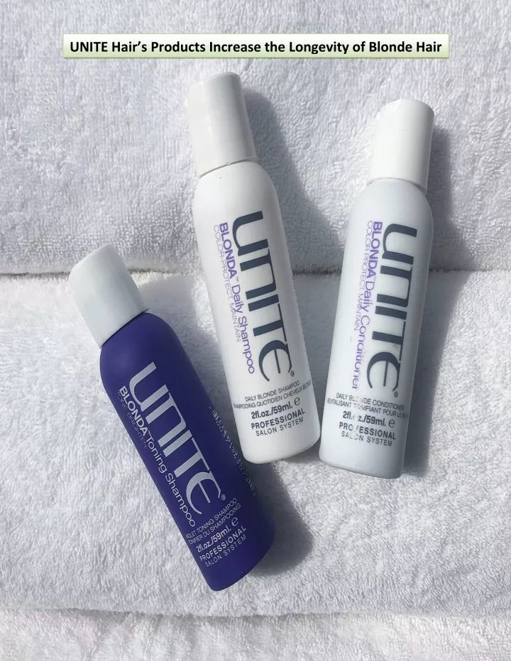 unite hair s products increase the longevity