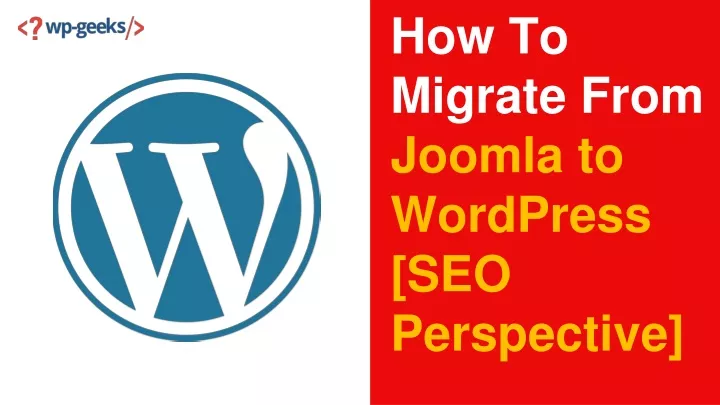 how to migrate from joomla to wordpress