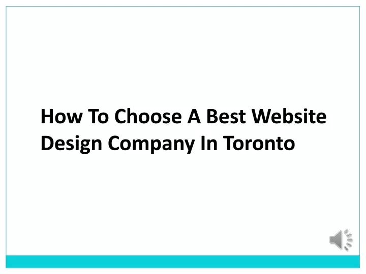 how to choose a best website design company