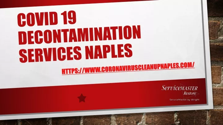 covid 19 decontamination services naples
