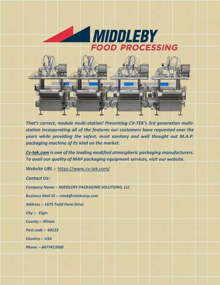 that s correct module multi station presenting