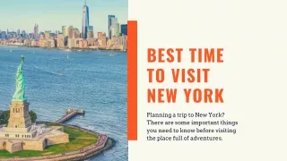 BEST TIME TO VISIT NEW YORK