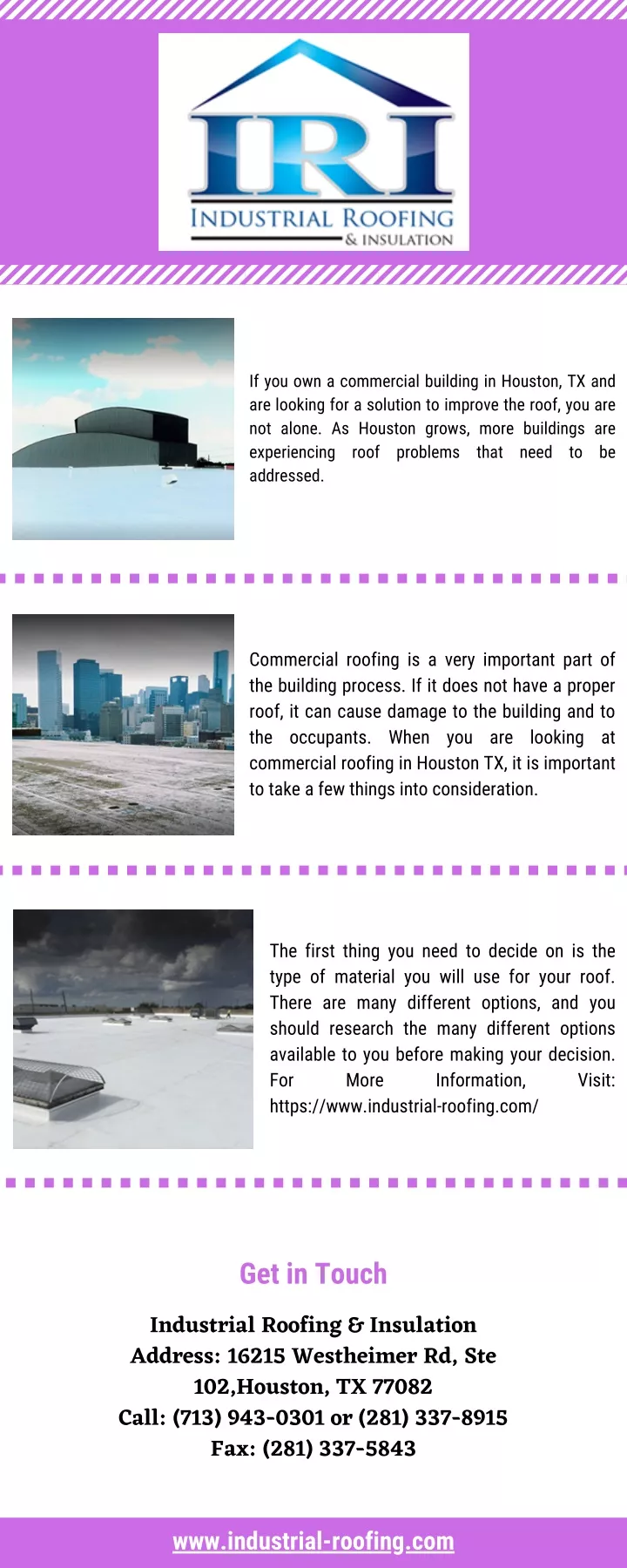 if you own a commercial building in houston