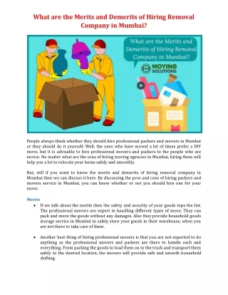what are the merits and demerits of hiring