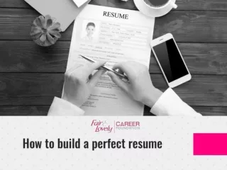 How to Build a Perfect Resume
