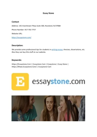 essay stone