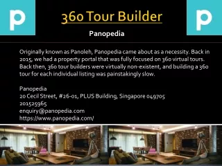 360 Tour Builder