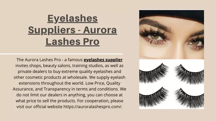 eyelashes suppliers aurora lashes pro