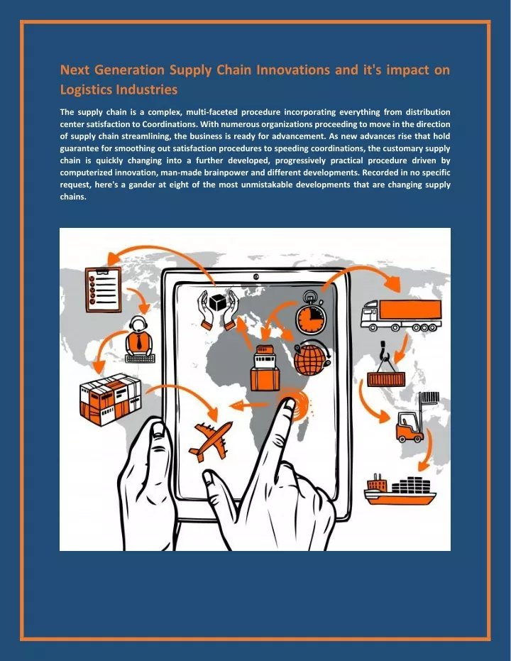 next generation supply chain innovations