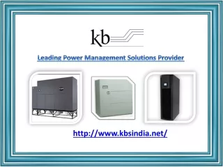 leading power management solutions provider