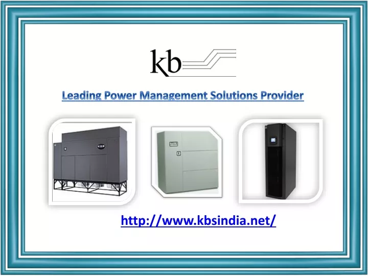 leading power management solutions provider