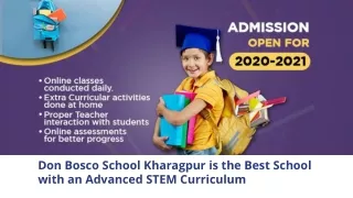 Get in Touch with Don Bosco School Kharagpur Regarding Admission for the New Session