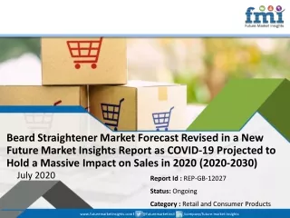 beard straightener market forecast revised