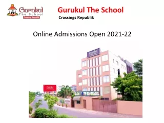 Gurukul The School Crossing Republik