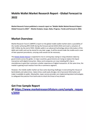 mobile wallet market research report global