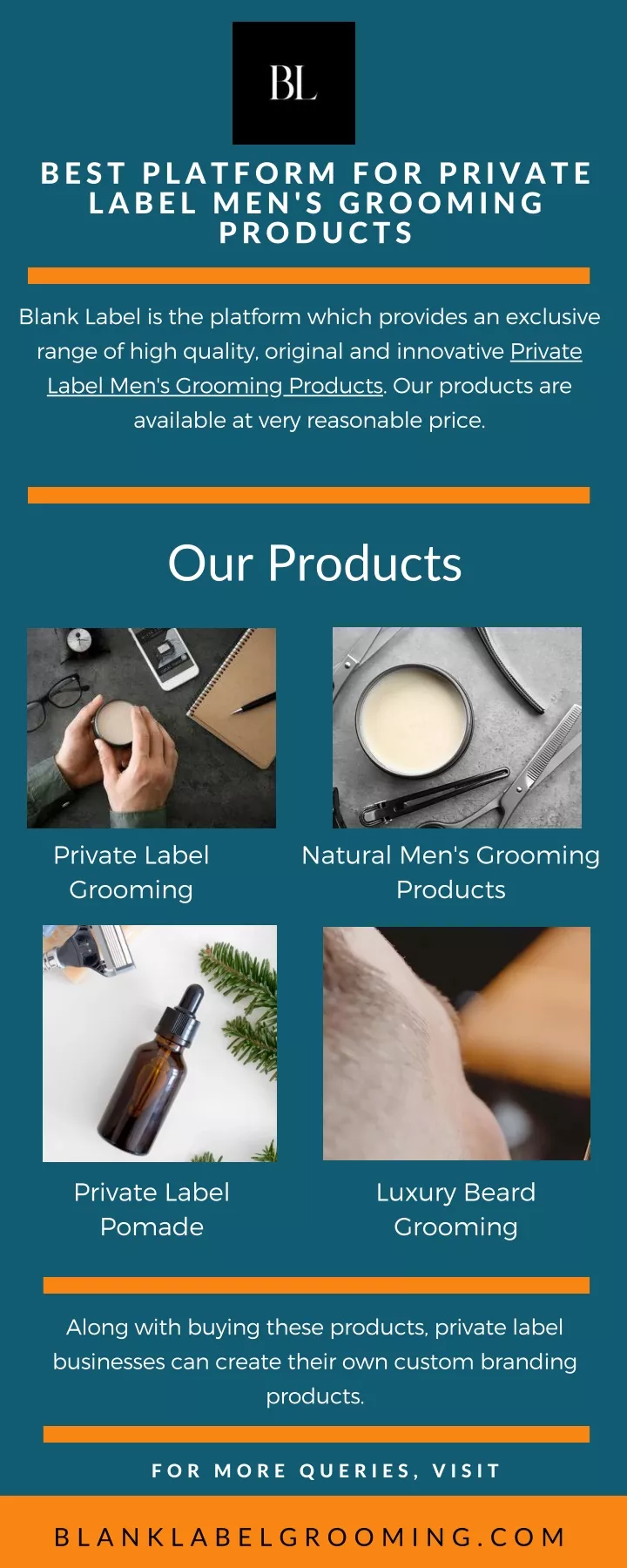 best platform for private label men s grooming