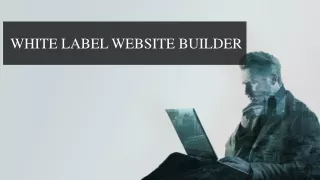 White Label Website Builder