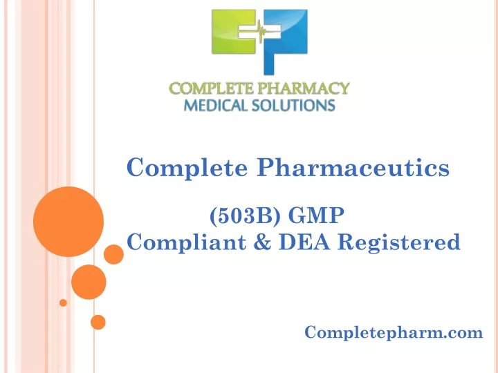 complete pharmaceutics