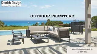 Outdoor Furniture Singapore