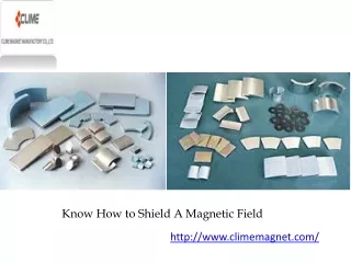 know how to shield a magnetic field