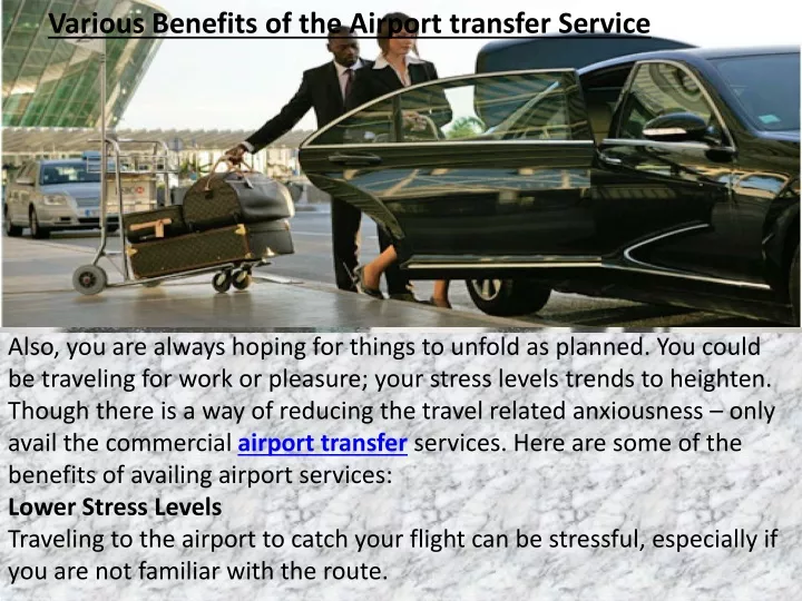 tips for choosing an airport shuttle