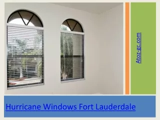 Hurricane Windows Fort Lauderdale