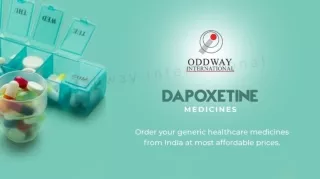 Buy Dapoxetine Tablets Online