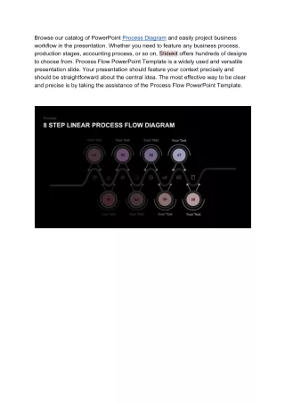 browse our catalog of powerpoint process diagram