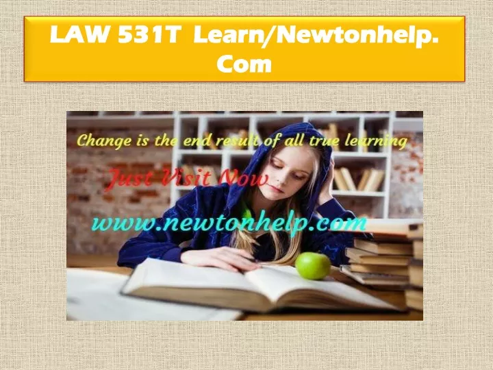 law 531t learn newtonhelp com