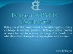 Cryptocurrency Exchange & Trading Platform | Whitebitcoin Exchange & Trading- Belpay.io - slide 1