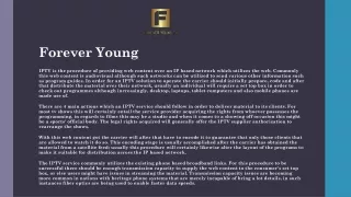 forever young
