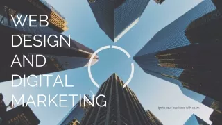 web design and digital marketing