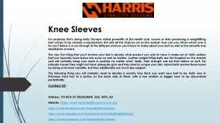 knee sleeves