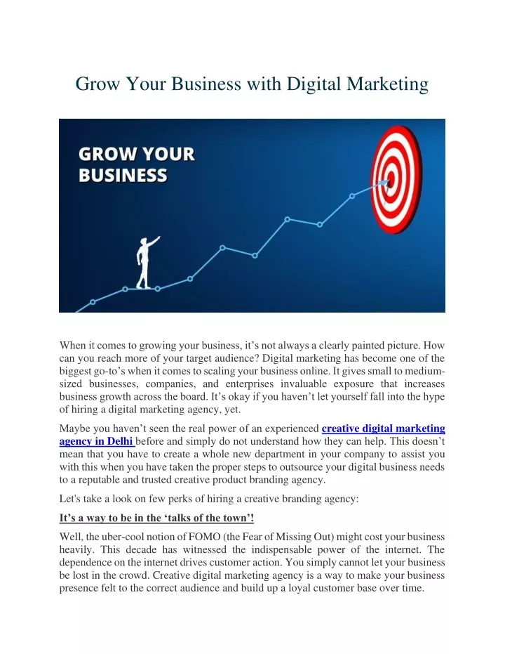 grow your business with digital marketing