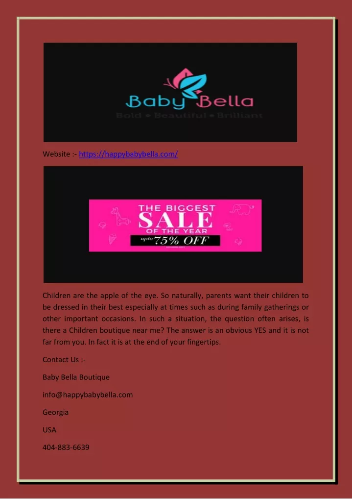website https happybabybella com