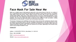 face mask for sale near me
