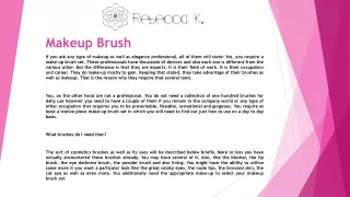 makeup brush