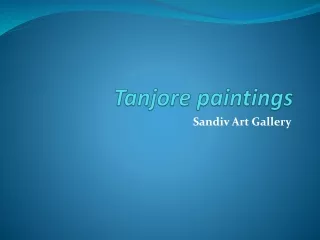 Buy Tanjore Paintings Online at best price
