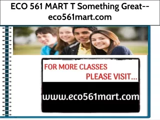 ECO 561 MART T Something Great--eco561mart.com